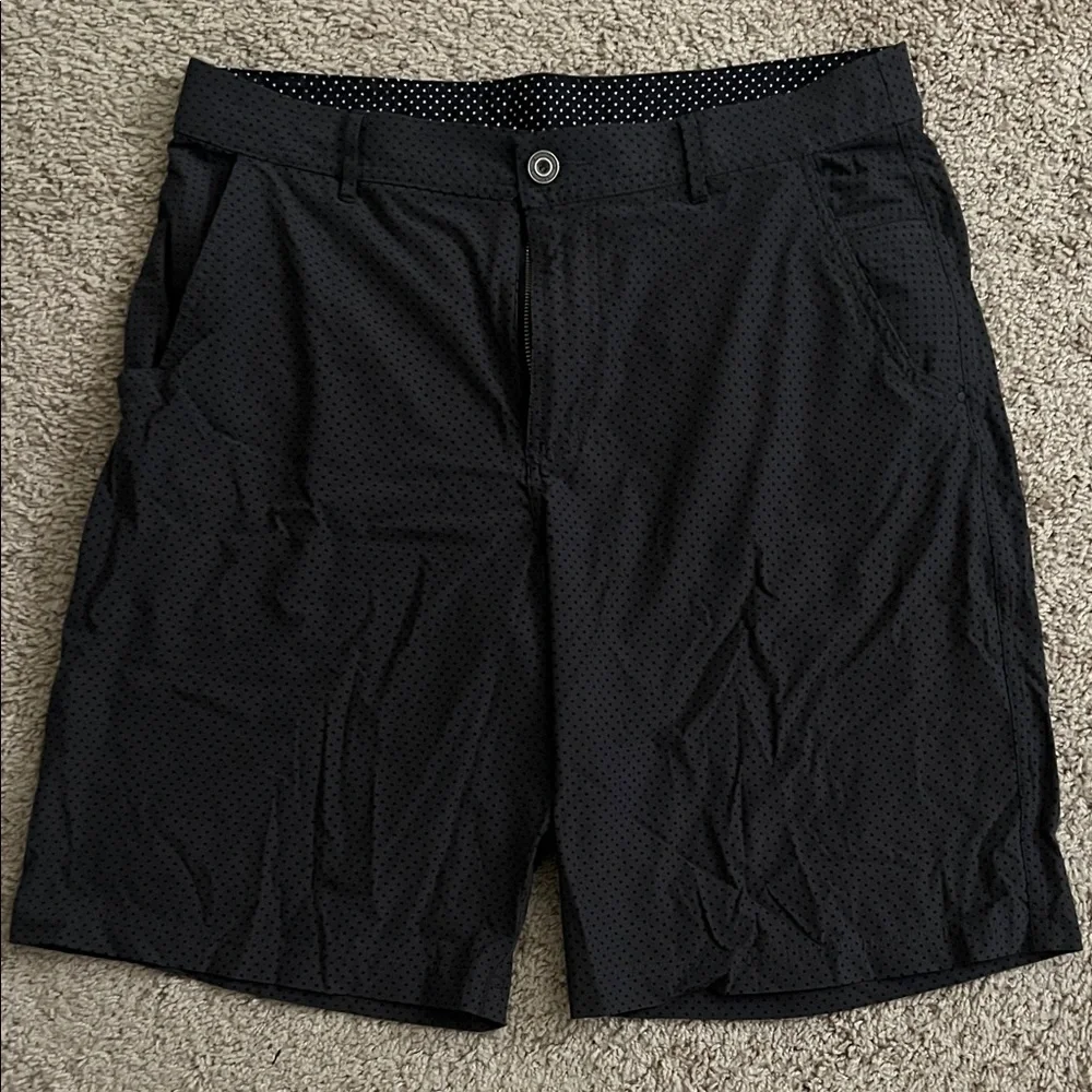 lululemon athletica Black and Grey Cargo Shorts